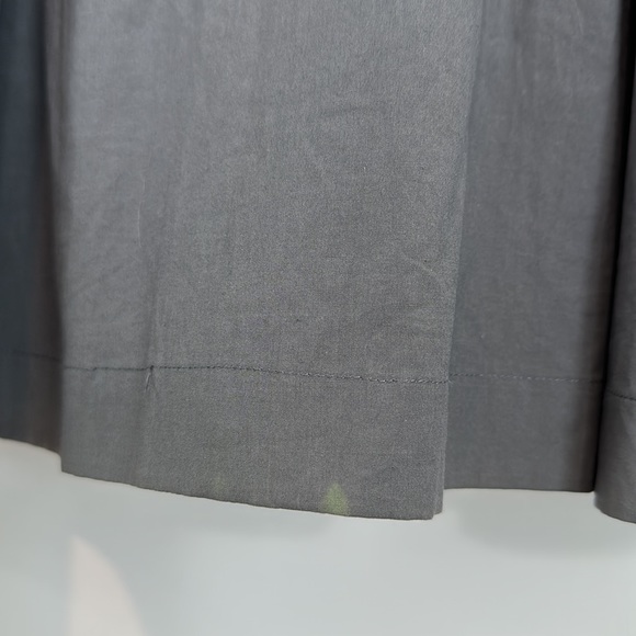 Celine Grey Cotton Blend Braided Detail Short Dress Size 34 EU 2 US - Picture 11 of 11